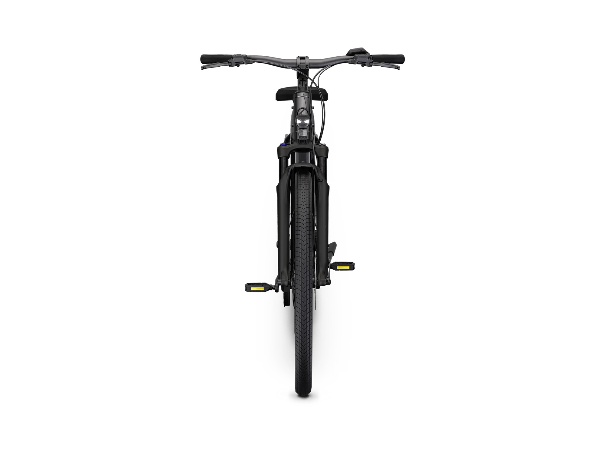 Kalkhoff IMAGE 1 MOVE Wave diamondblack glossy | 2027 – Frontansicht