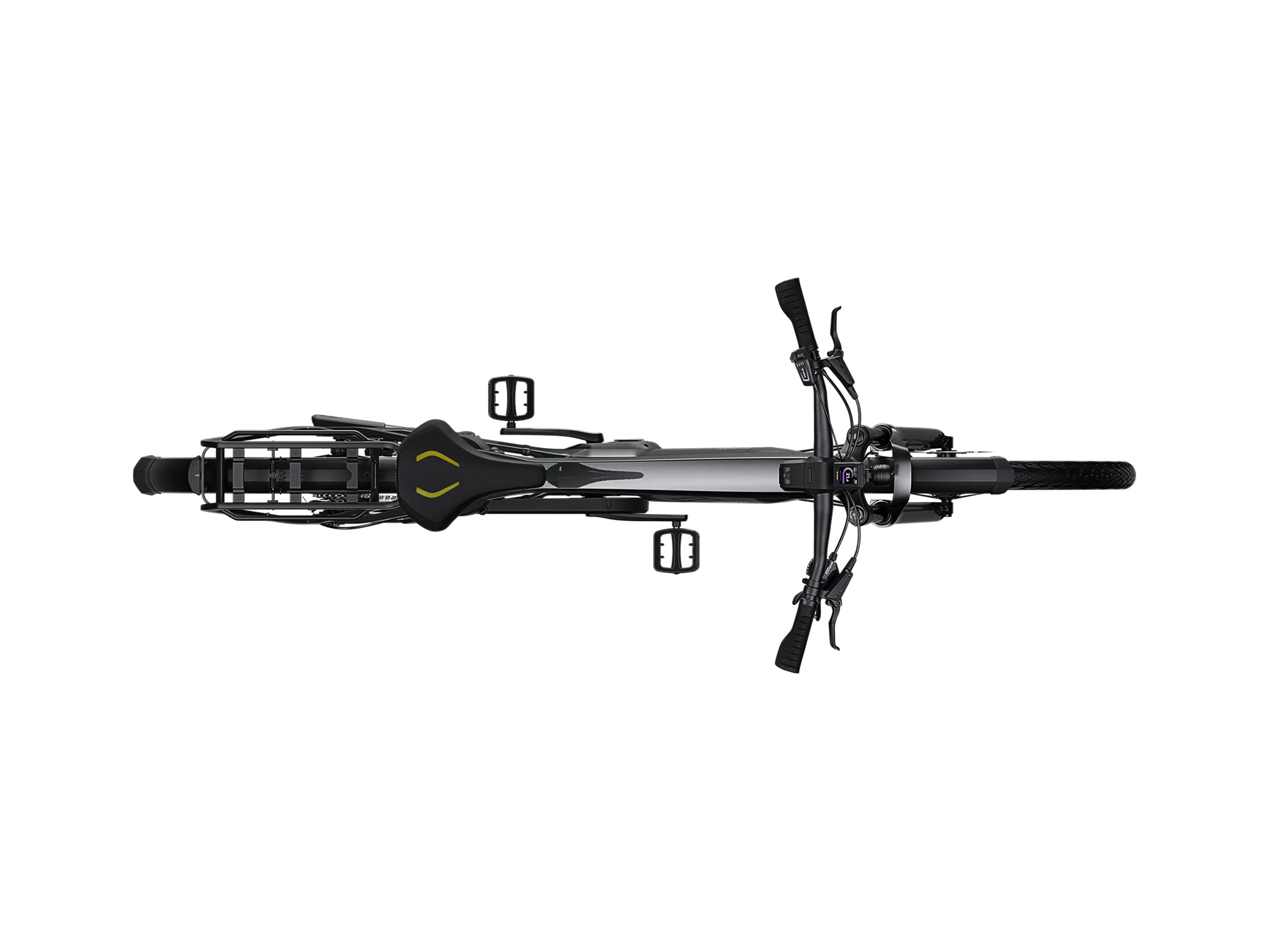 Kalkhoff ENDEAVOUR 5+ ADVANCE Diamant 800 Wh techgreen glossy/diamondblack glossy | 2027 – Draufsicht