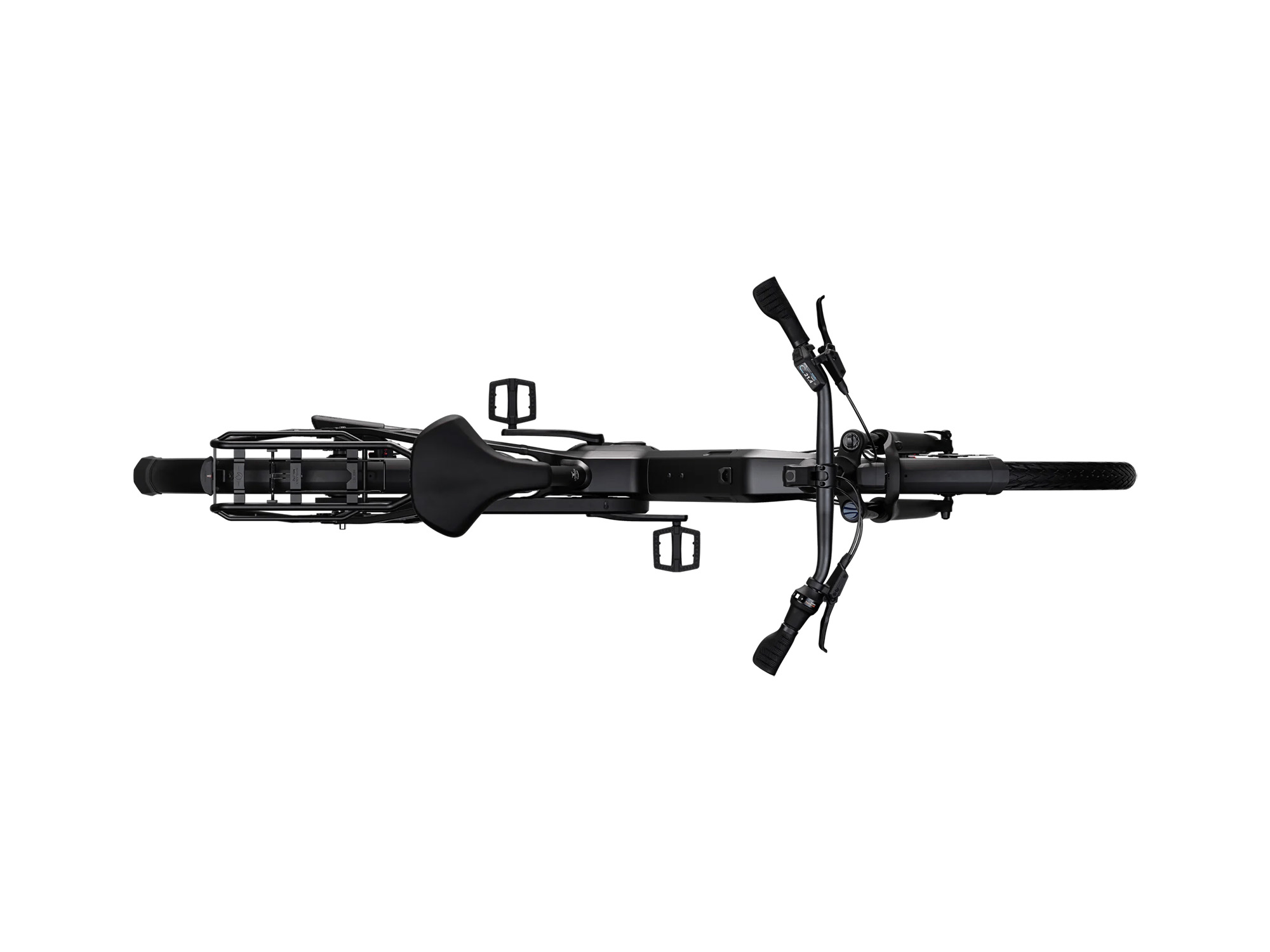 Kalkhoff IMAGE 5 SEASON Wave 800 Wh diamondblack matt | 2027 – Draufsicht