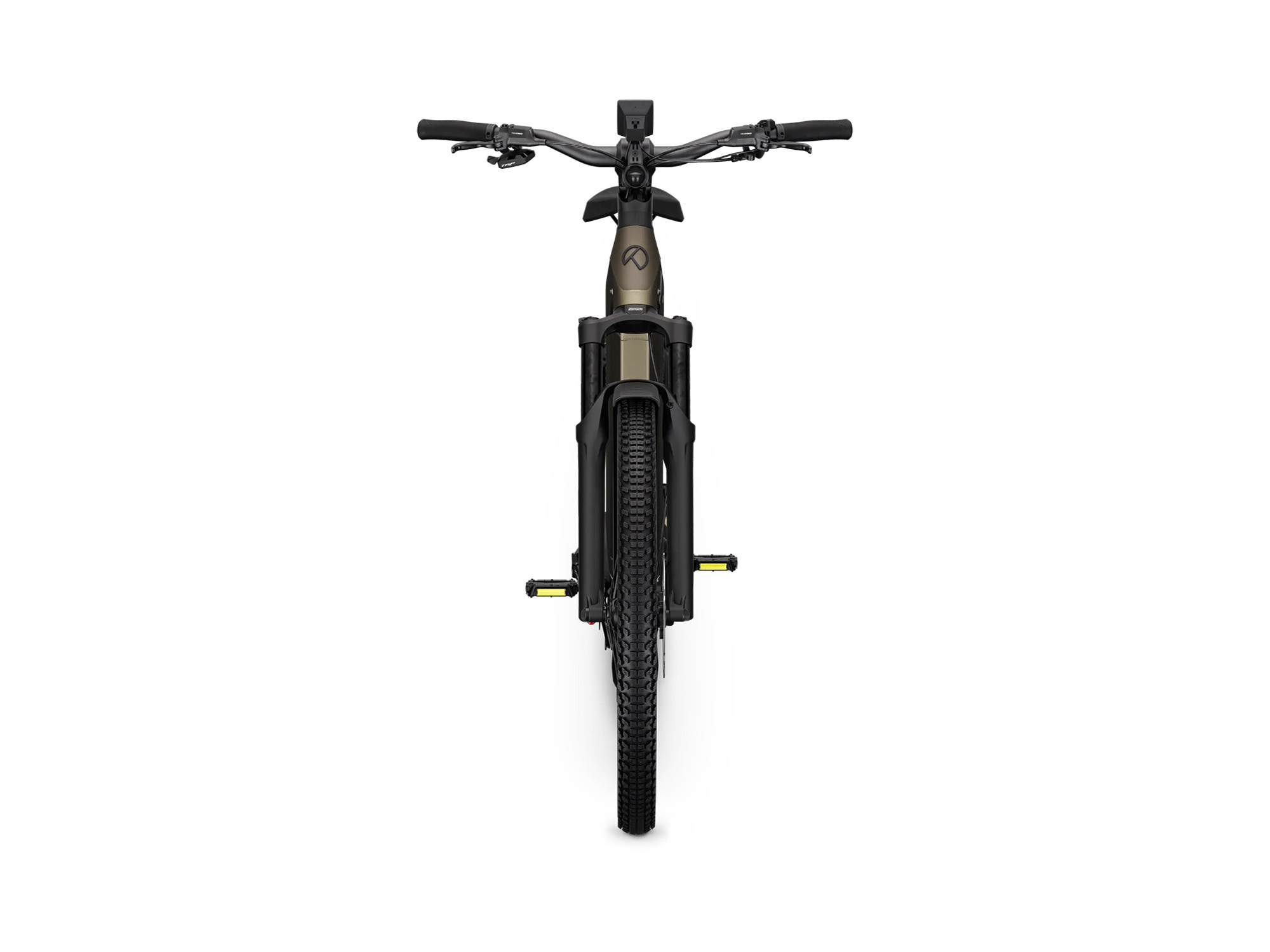 Kalkhoff ENTICE 7+ ADVANCE Wave 800 Wh umberbrown matt/darkumberbrown matt | 2027 – Frontansicht