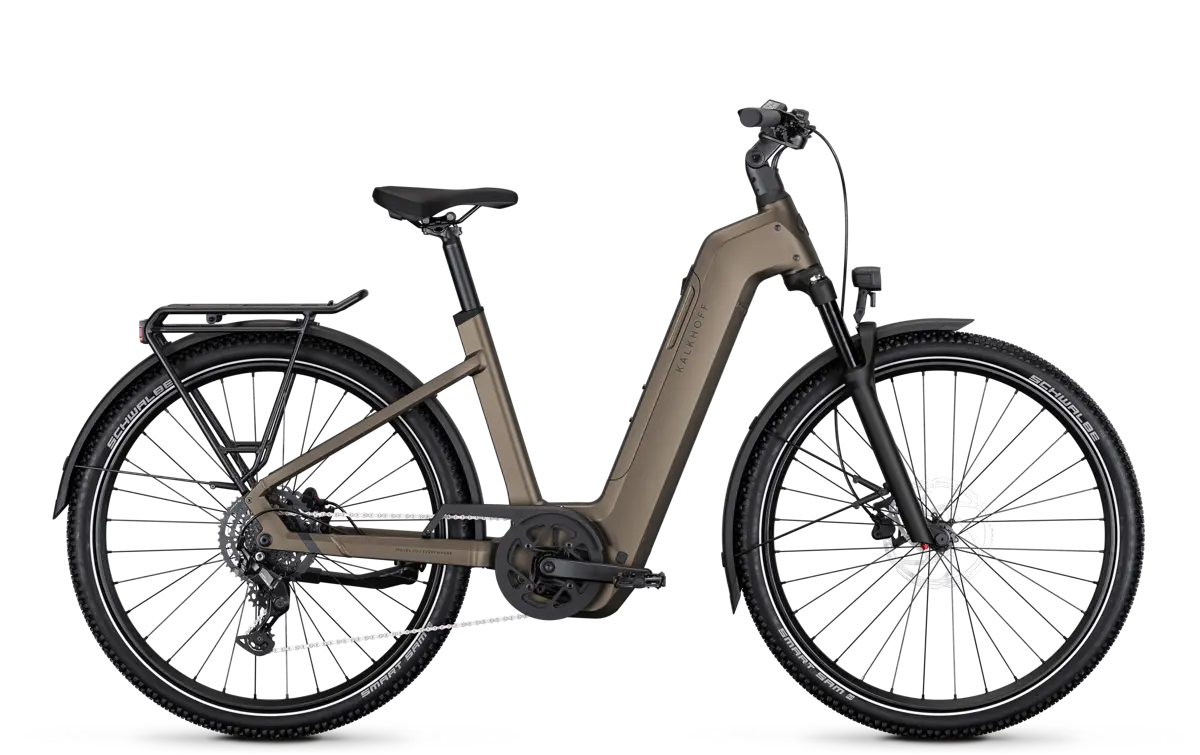 Kalkhoff ENTICE 5 SEASON Wave 800 Wh darkcaramelbrown matt | 2027
