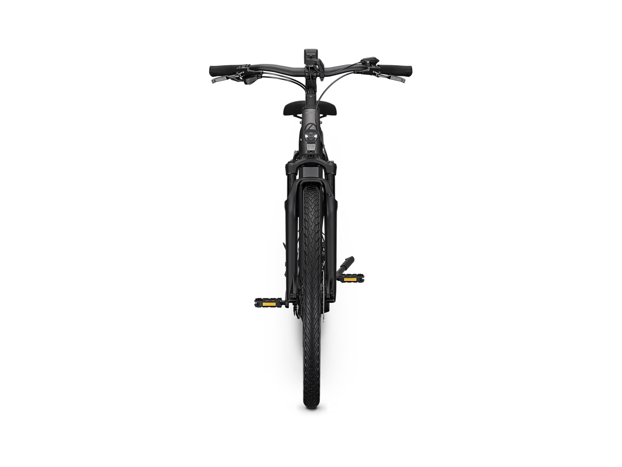 Kalkhoff ENDEAVOUR 3 EXCITE Wave 600 Wh jetgrey matt | 2027 – Frontansicht
