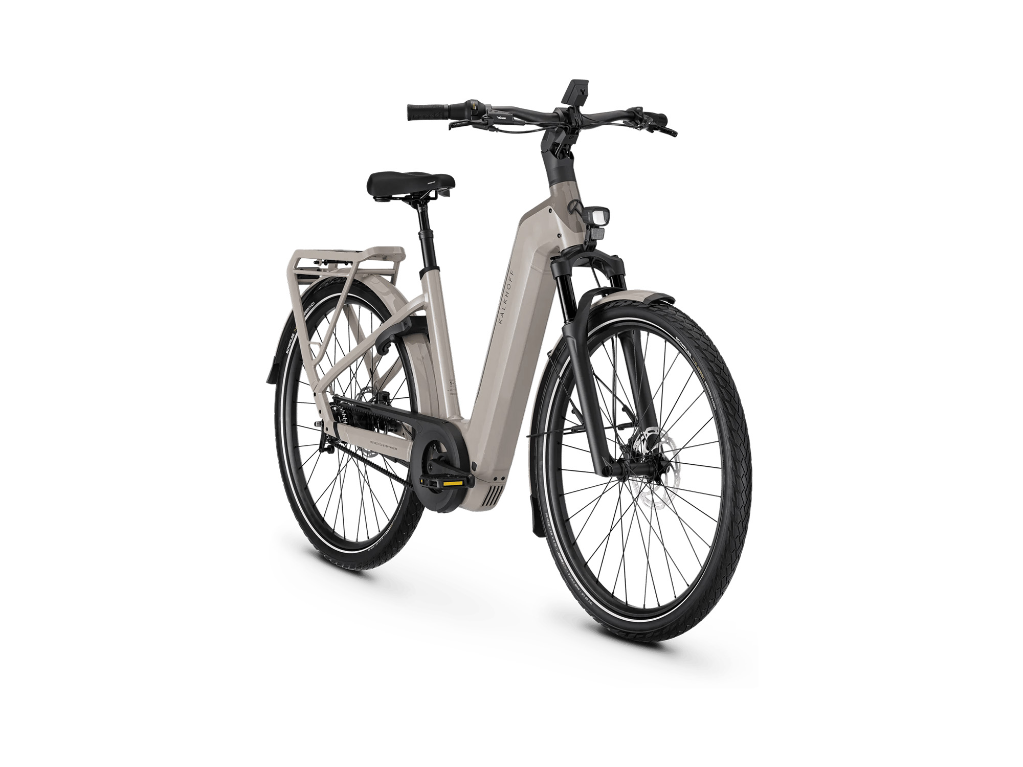 Kalkhoff IMAGE 5+ MOVE Wave 800 Wh sustainedgrey glossy/deepsustained glossy | 2027 – Schrägansicht vorne