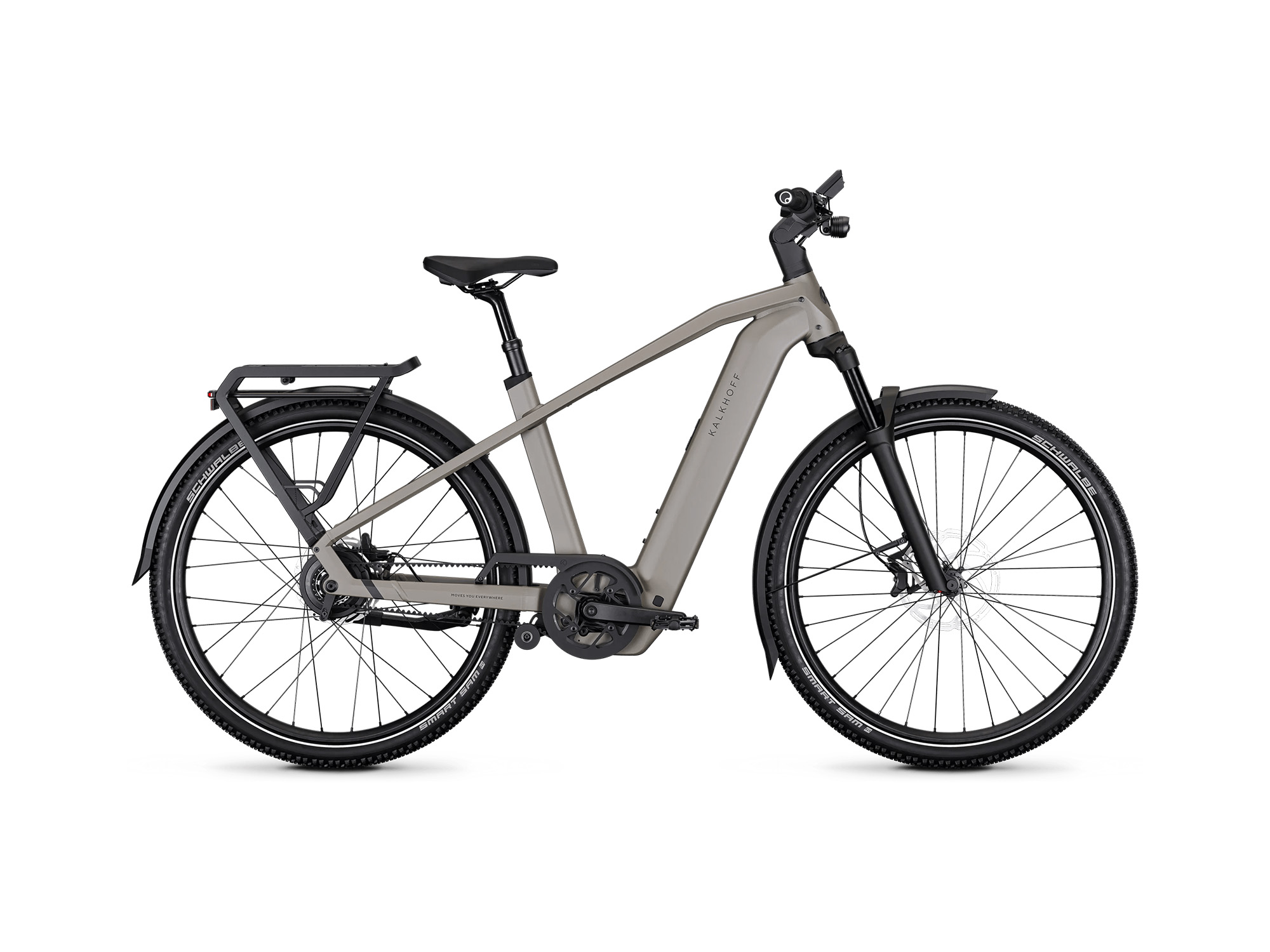 Kalkhoff ENTICE 5+ ADVANCE BELT Diamant 800 Wh moonstonegrey matt | 2027