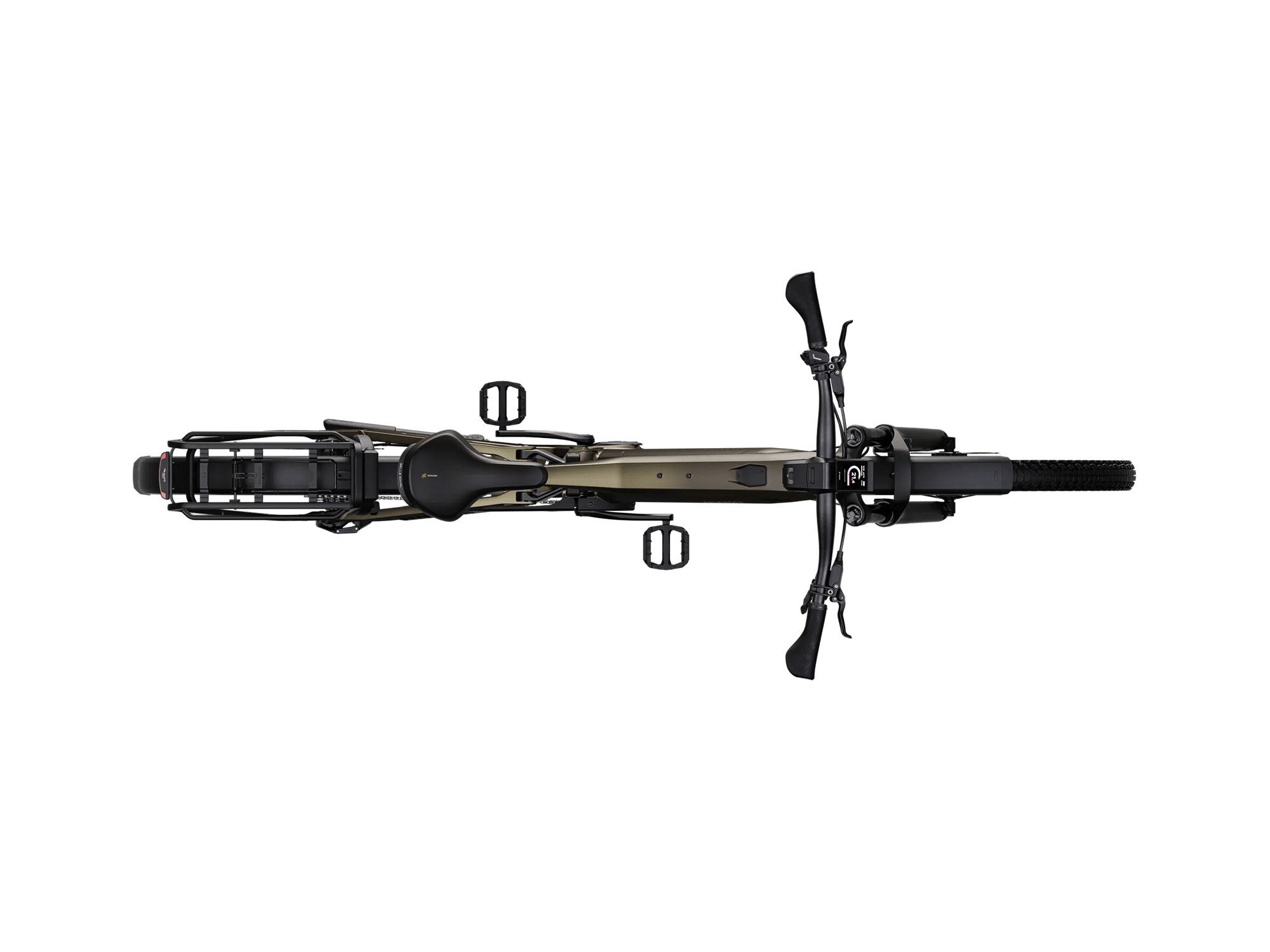 Kalkhoff ENTICE 7+ ADVANCE Diamant 800 Wh umberbrown matt/darkumberbrown matt | 2027 – Draufsicht