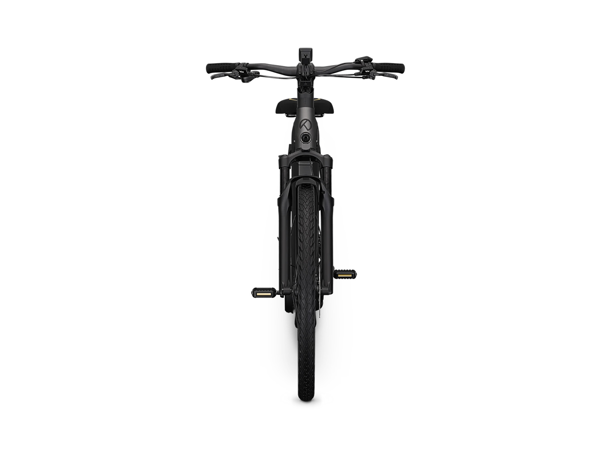 Kalkhoff ENDEAVOUR 5+ ADVANCE Wave 800 Wh jetgrey matt | 2027 – Frontansicht