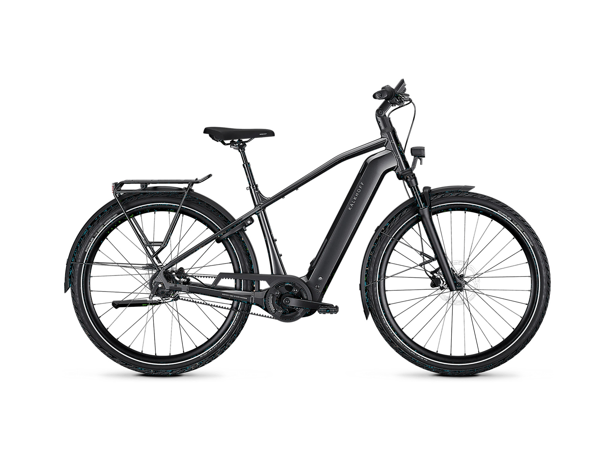 Kalkhoff IMAGE 3 EXCITE Diamant 600 Wh diamondblack glossy | 2027 – Seitenansicht