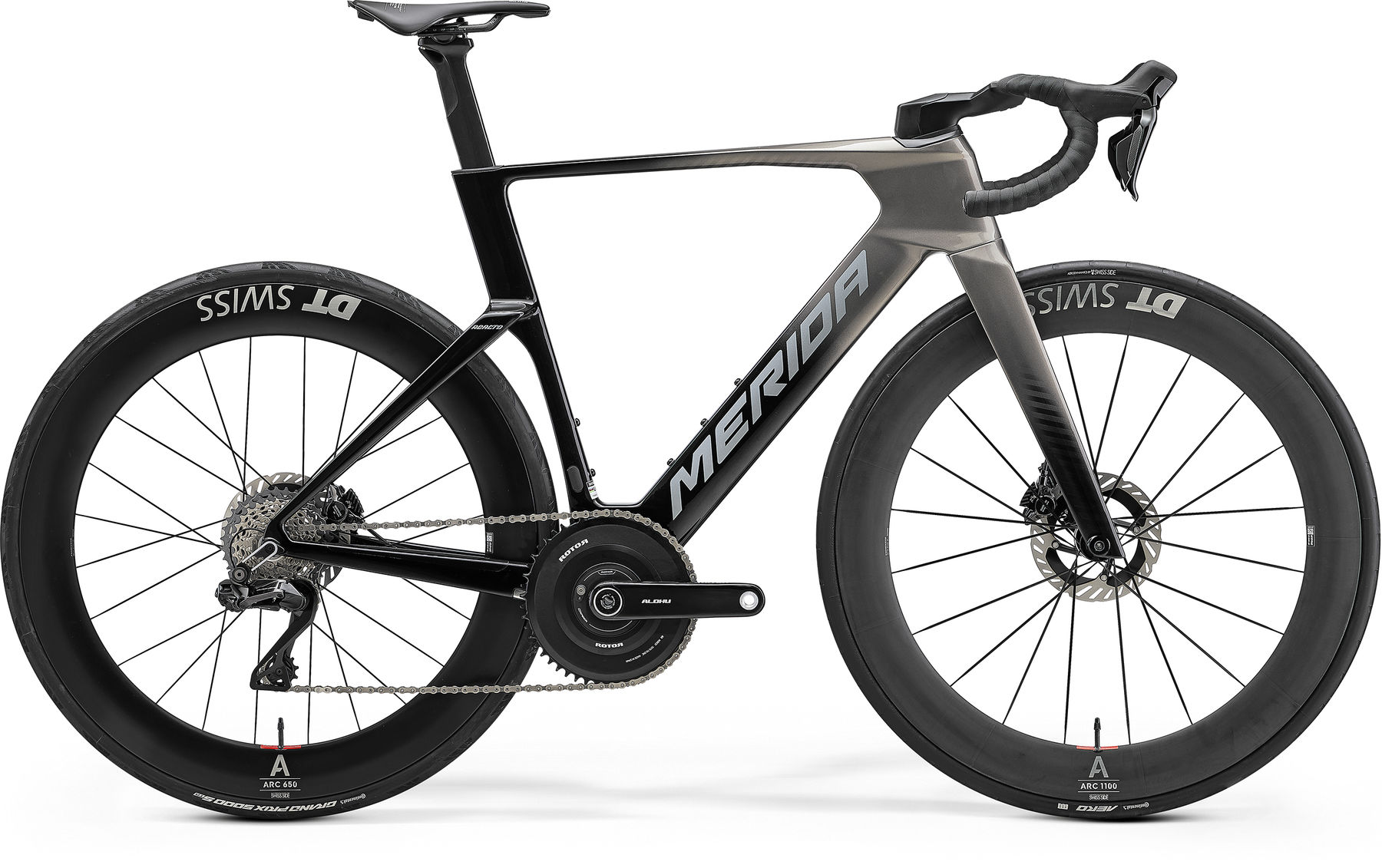 MERIDA REACTO ONE Slate Grey/Black / Silver | 2027