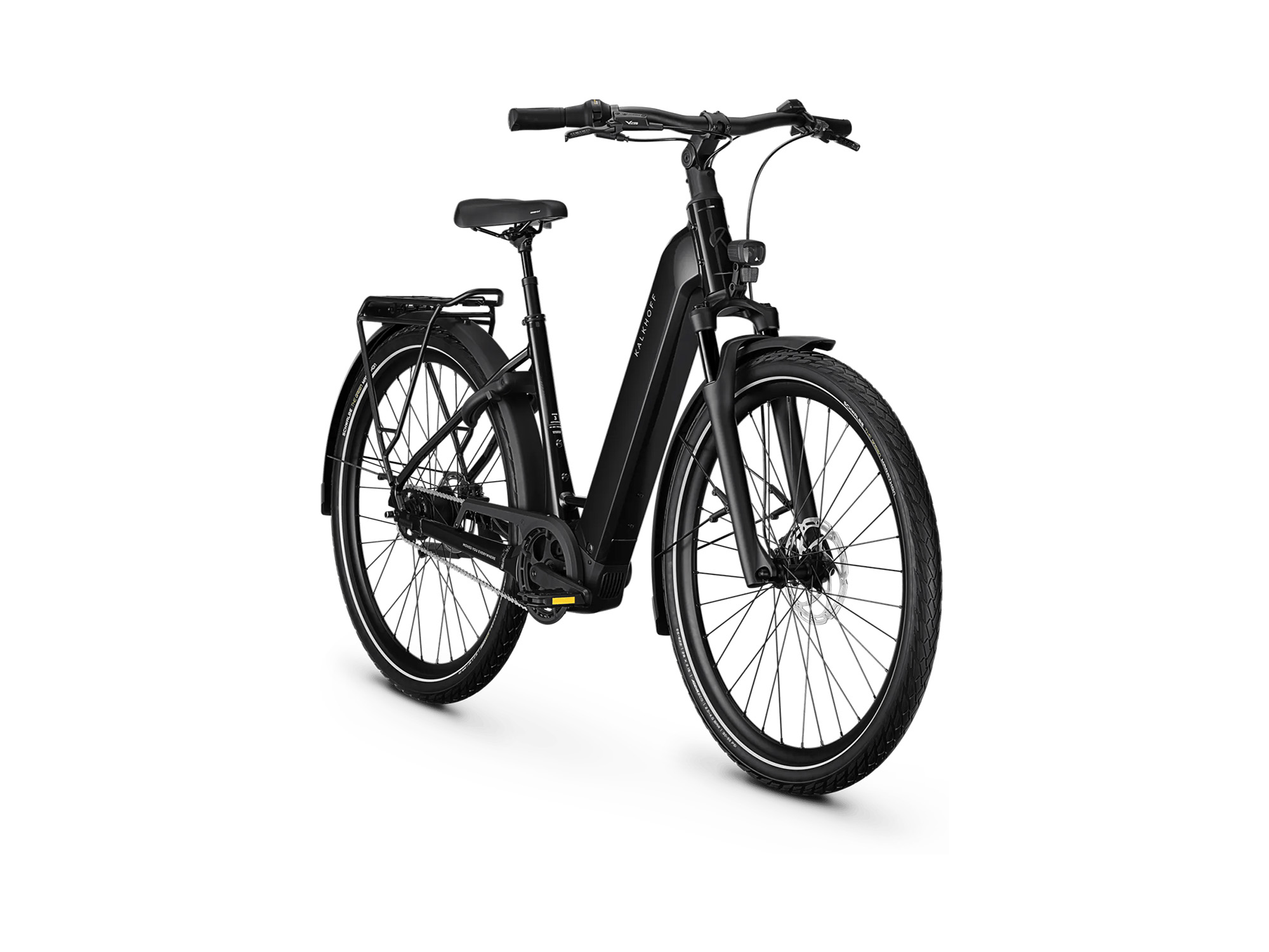 Kalkhoff IMAGE 3 ADVANCE Wave 540 Wh diamondblack glossy | 2027 – Schrägansicht vorne