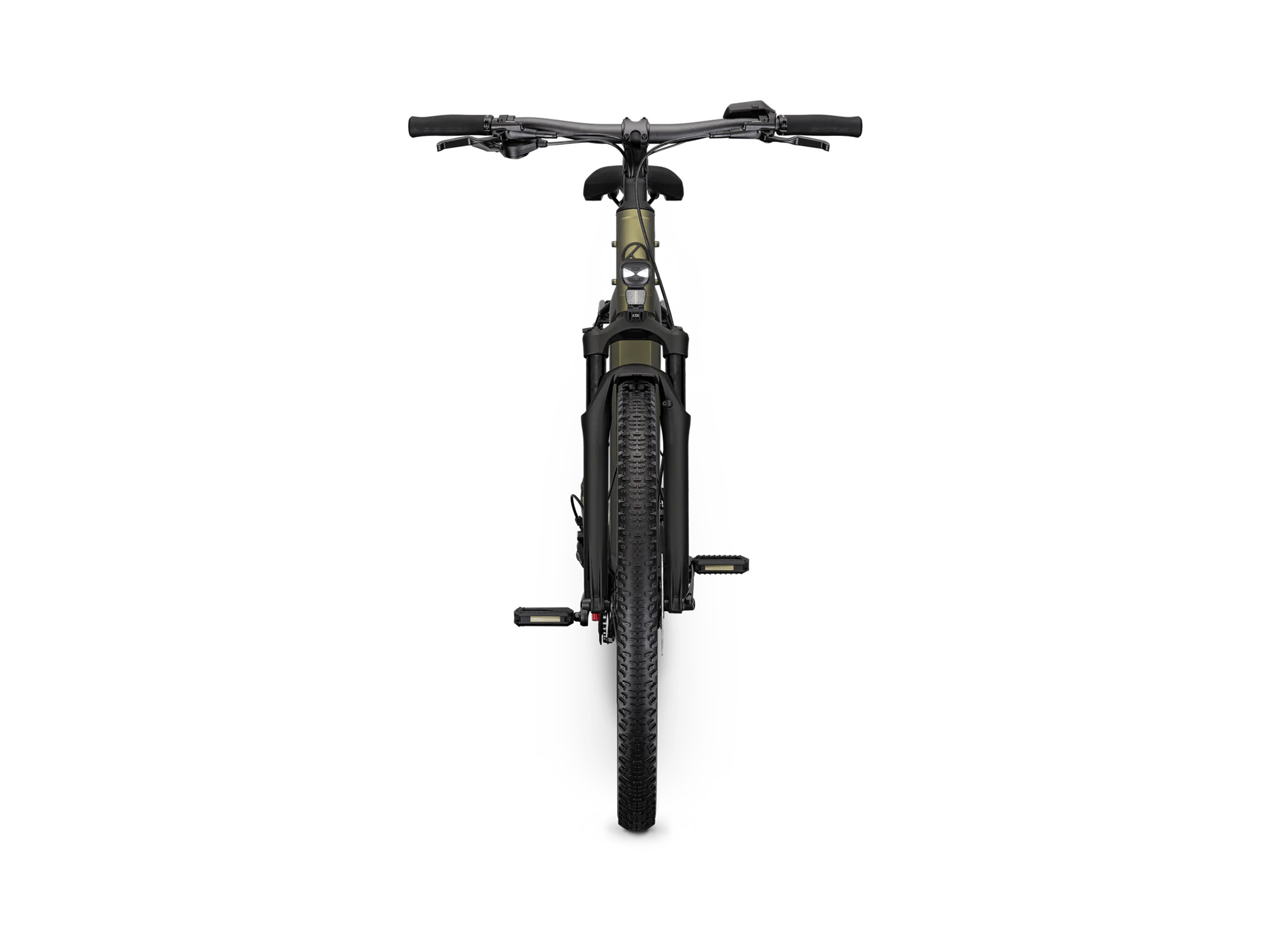 Kalkhoff ENTICE L ADVANCE Diamant 400 Wh darkmeadowgreen matt | 2027 – Frontansicht
