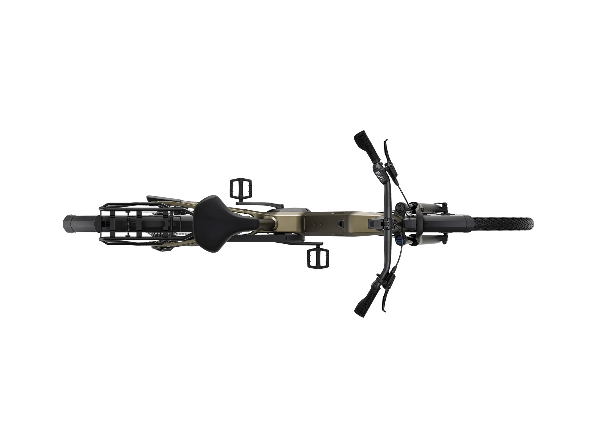 Kalkhoff ENDEAVOUR 5 AUTO Wave 800 Wh umberbrown matt | 2027 – Draufsicht