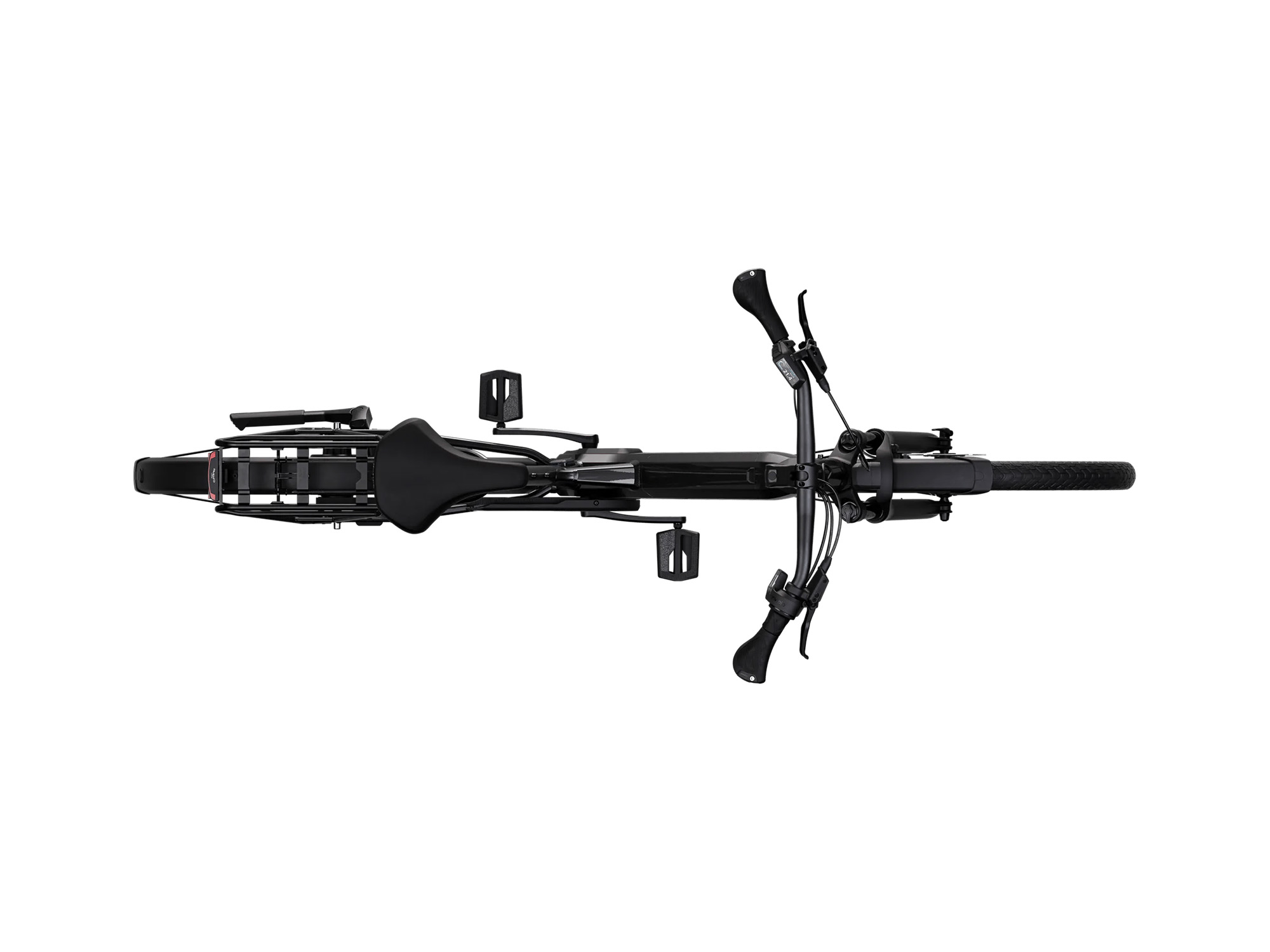 Kalkhoff IMAGE L EXCITE Wave 400 Wh diamondblack glossy | 2027 – Draufsicht