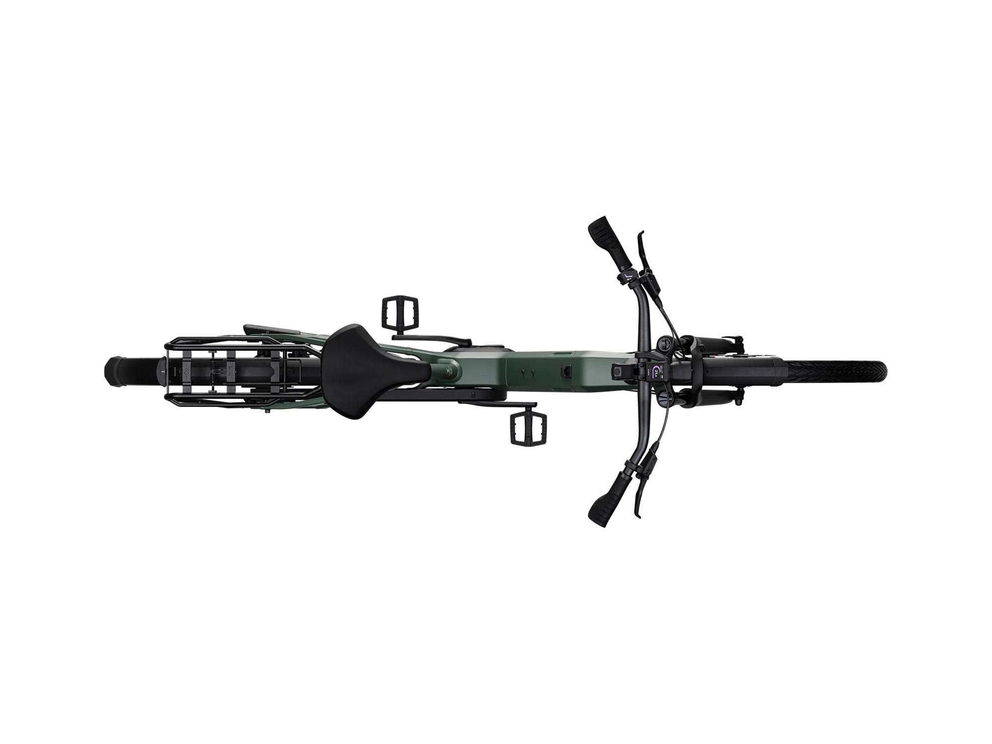 Kalkhoff IMAGE 5 AUTO Wave 800 Wh deepsagegreen matt | 2027 – Draufsicht