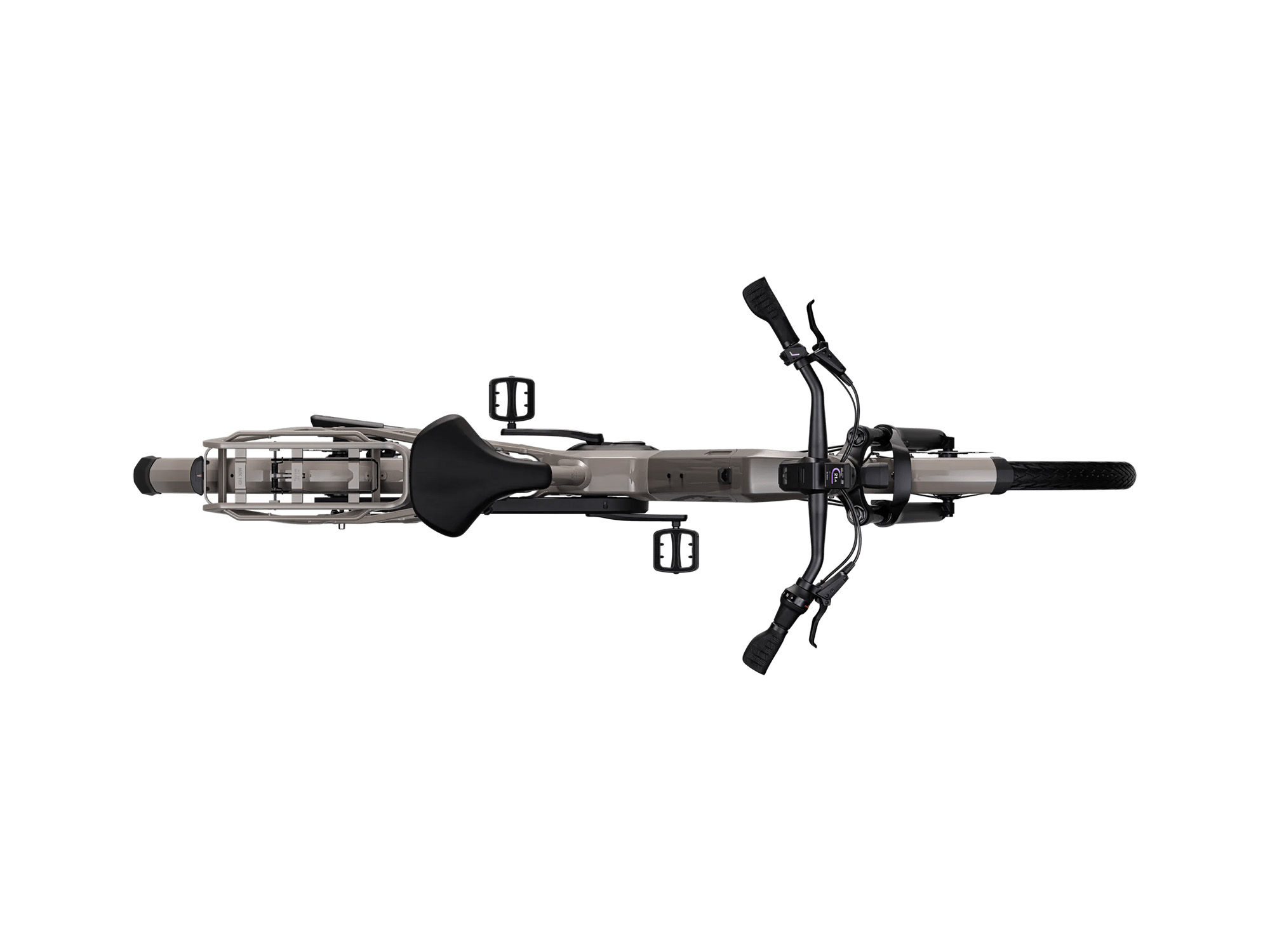 Kalkhoff IMAGE 5+ MOVE Wave 800 Wh sustainedgrey glossy/deepsustained glossy | 2027 – Draufsicht