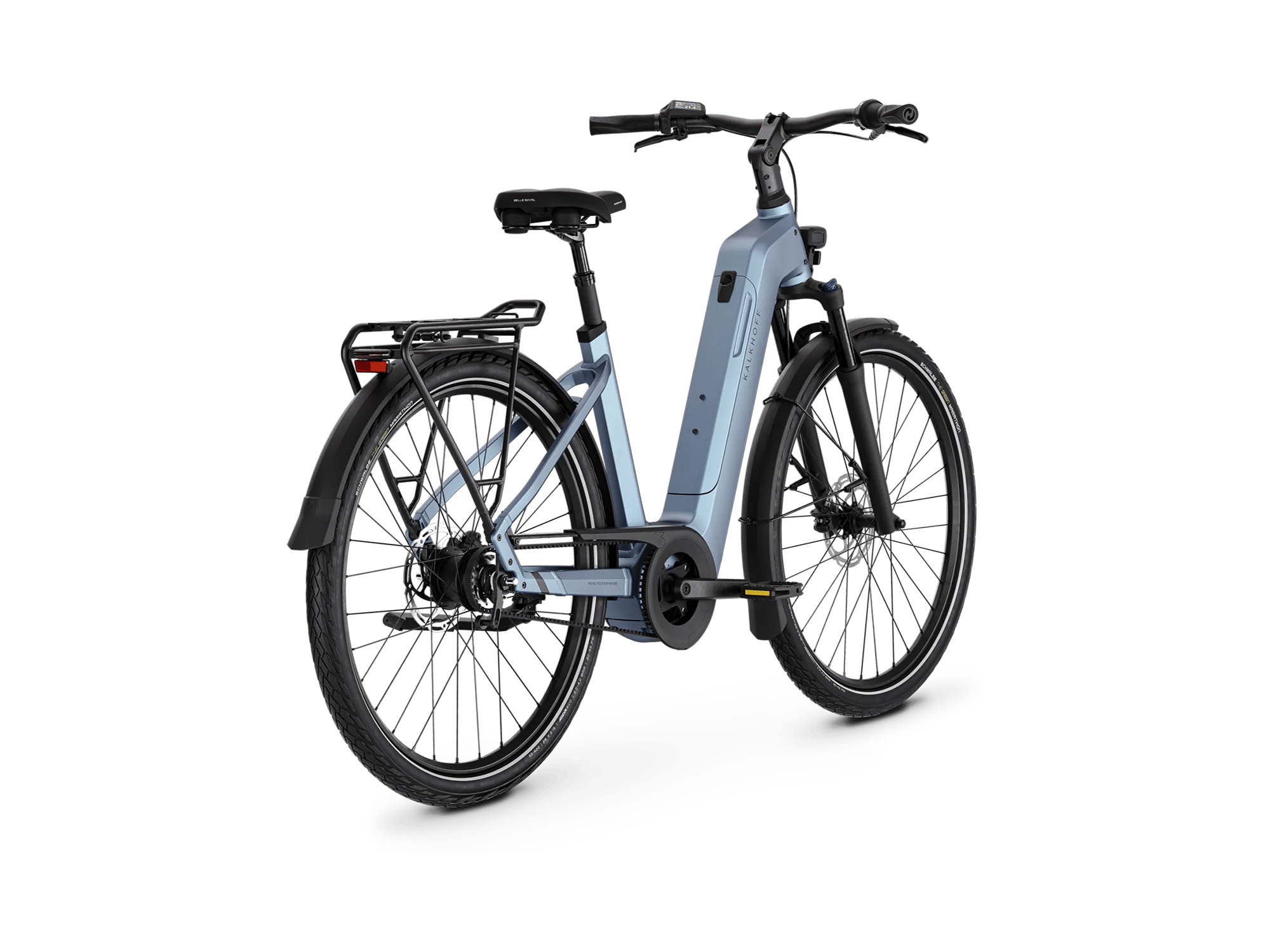 Kalkhoff IMAGE 5 SEASON Wave 800 Wh polarblue matt | 2027 – Schrägansicht hinten
