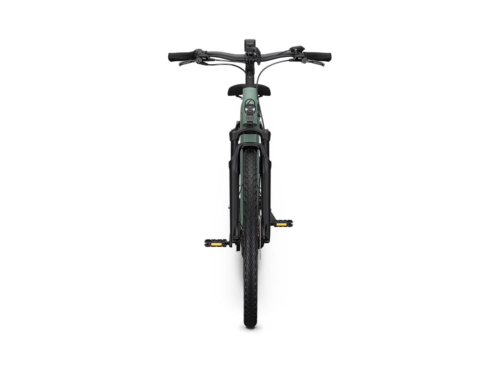 Kalkhoff IMAGE 3 EXCITE Wave 600 Wh sagegreen matt | 2027 – Frontansicht