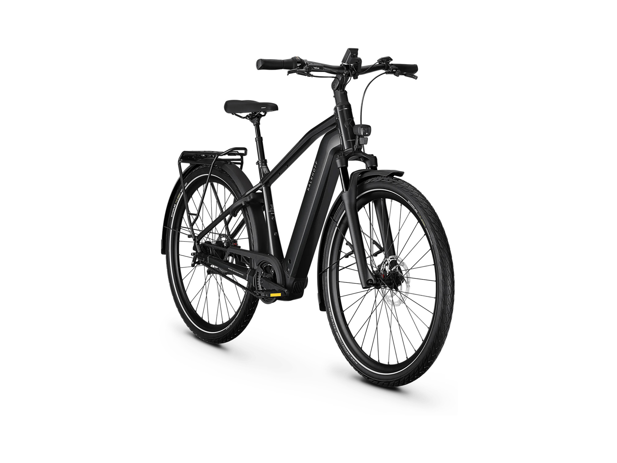 Kalkhoff IMAGE 3 EXCITE Diamant 600 Wh diamondblack glossy | 2027 – Schrägansicht vorne