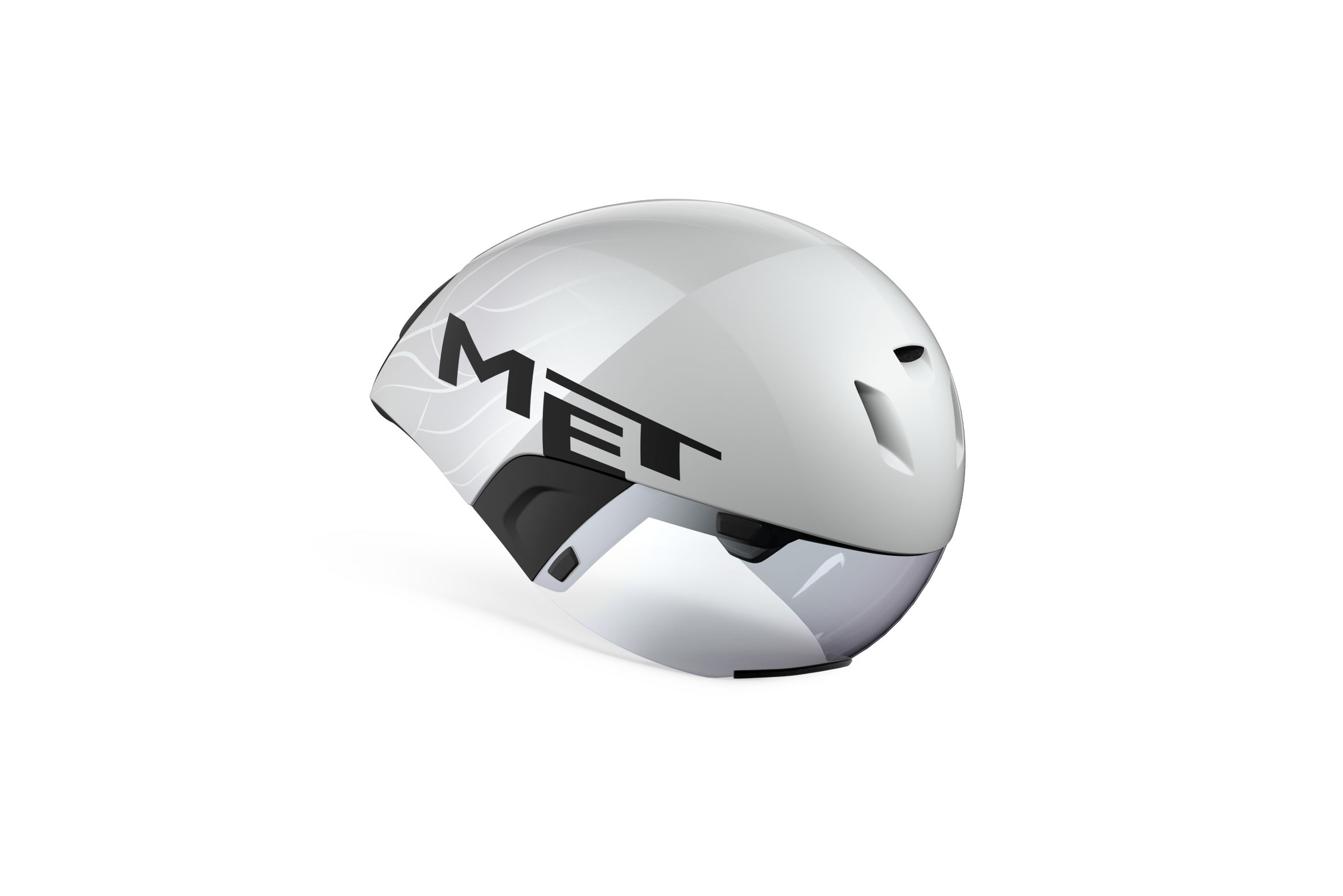 MET Codatronca, White Silver, Matt Glossy