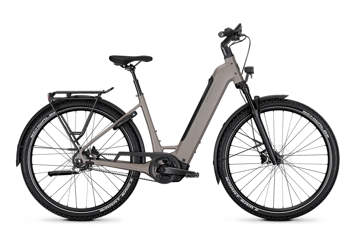 Kalkhoff ENTICE 3 EXCITE BELT Wave 600 Wh moonstonegrey matt | 2027