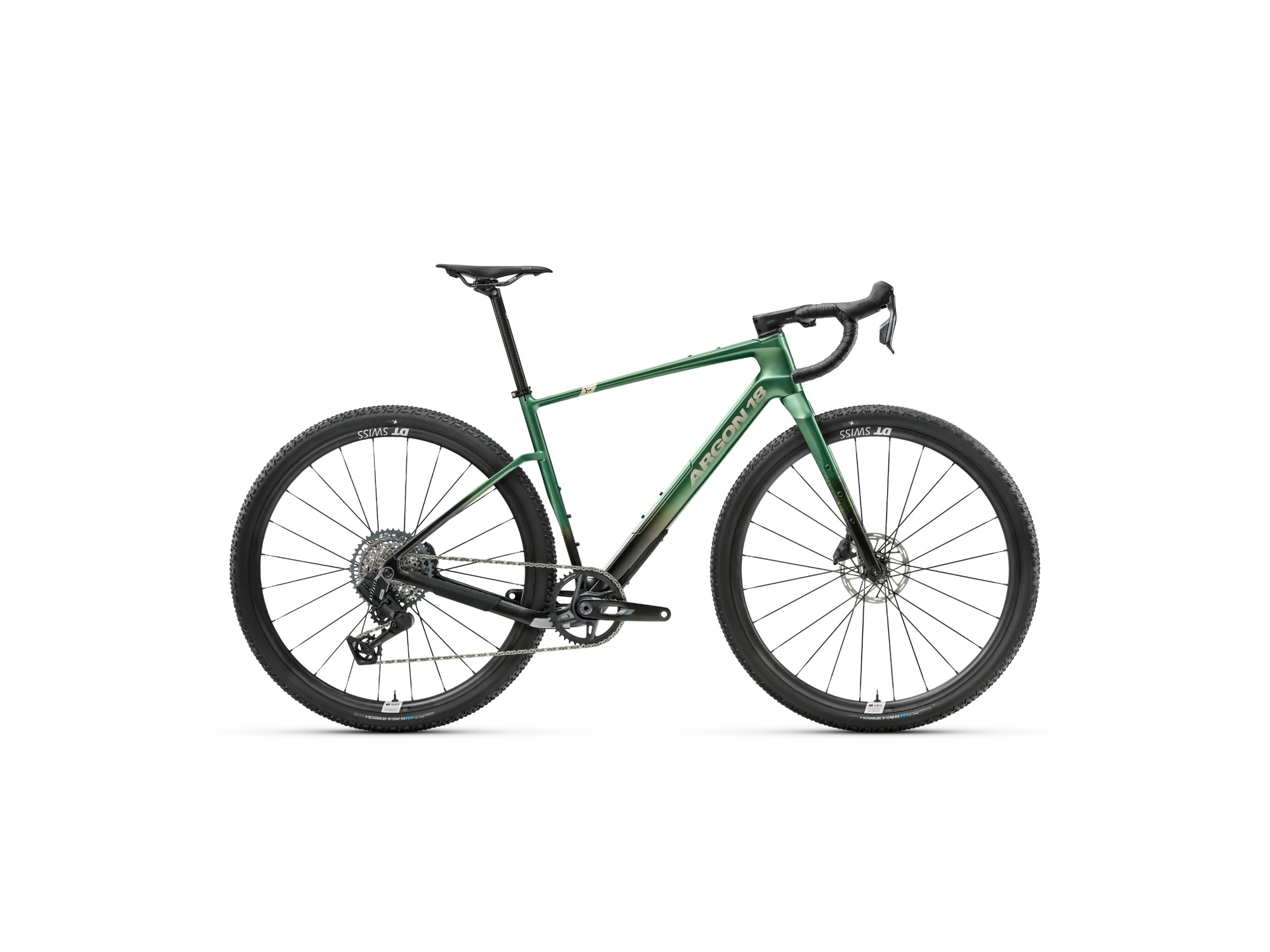 Argon 18 Dark Matter SRAM Rival XPLR AXS E1 | 2026 · Cactus Green – Herstellerabbildung