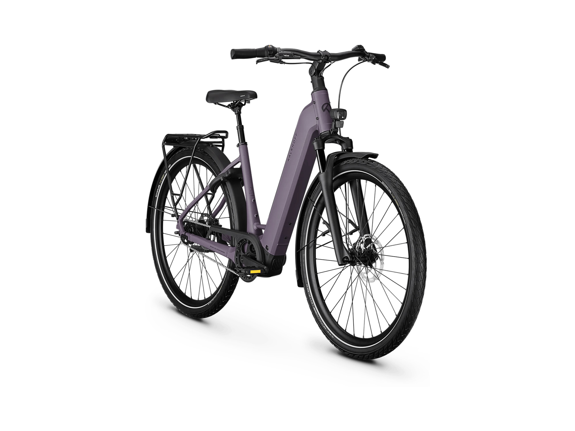 Kalkhoff IMAGE 3 ADVANCE Wave 540 Wh midnightplum matt | 2027 – Schrägansicht vorne