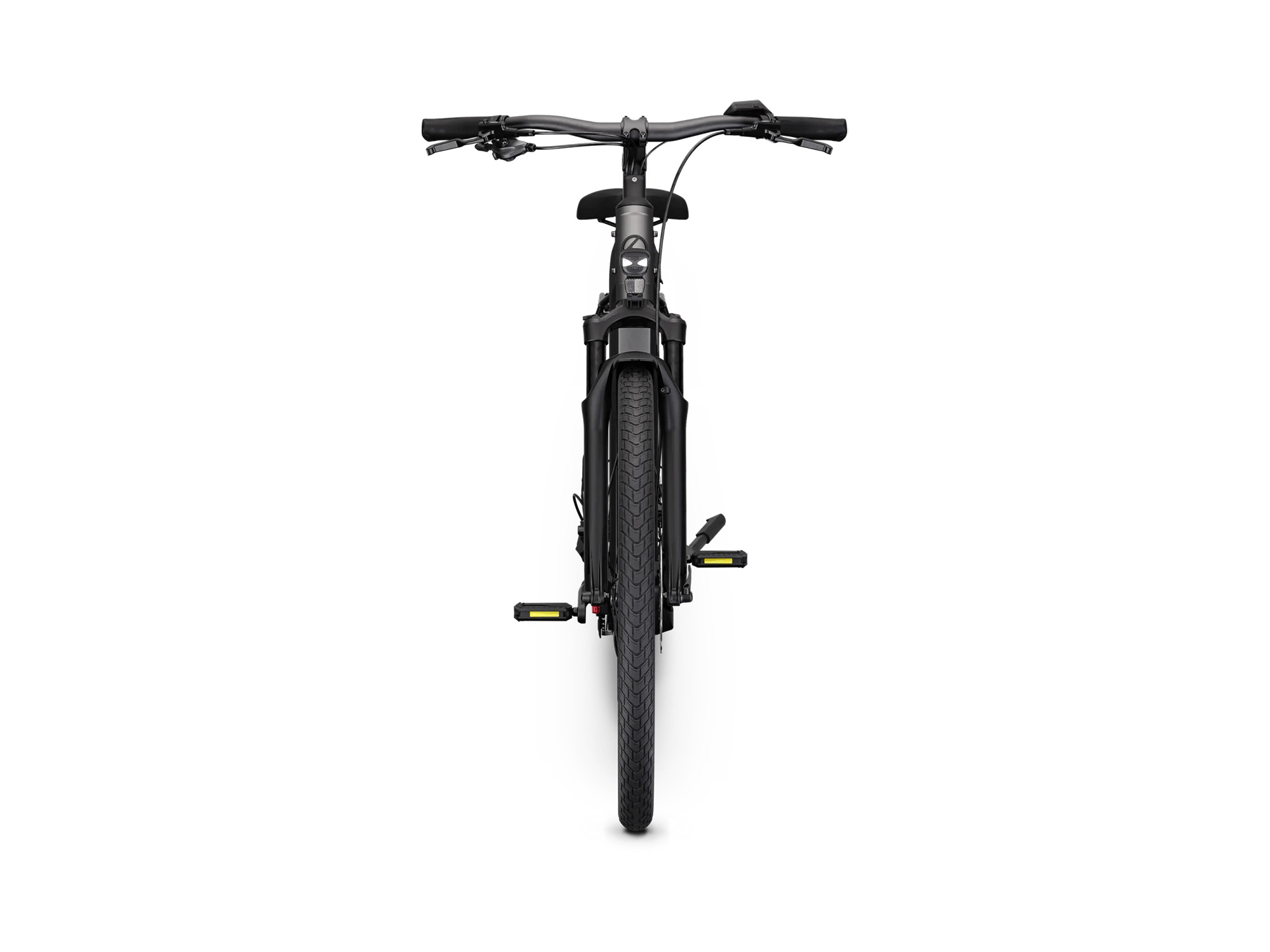 Kalkhoff ENDEAVOUR 3 AIR Wave 600 Wh jetgrey matt | 2027 – Frontansicht