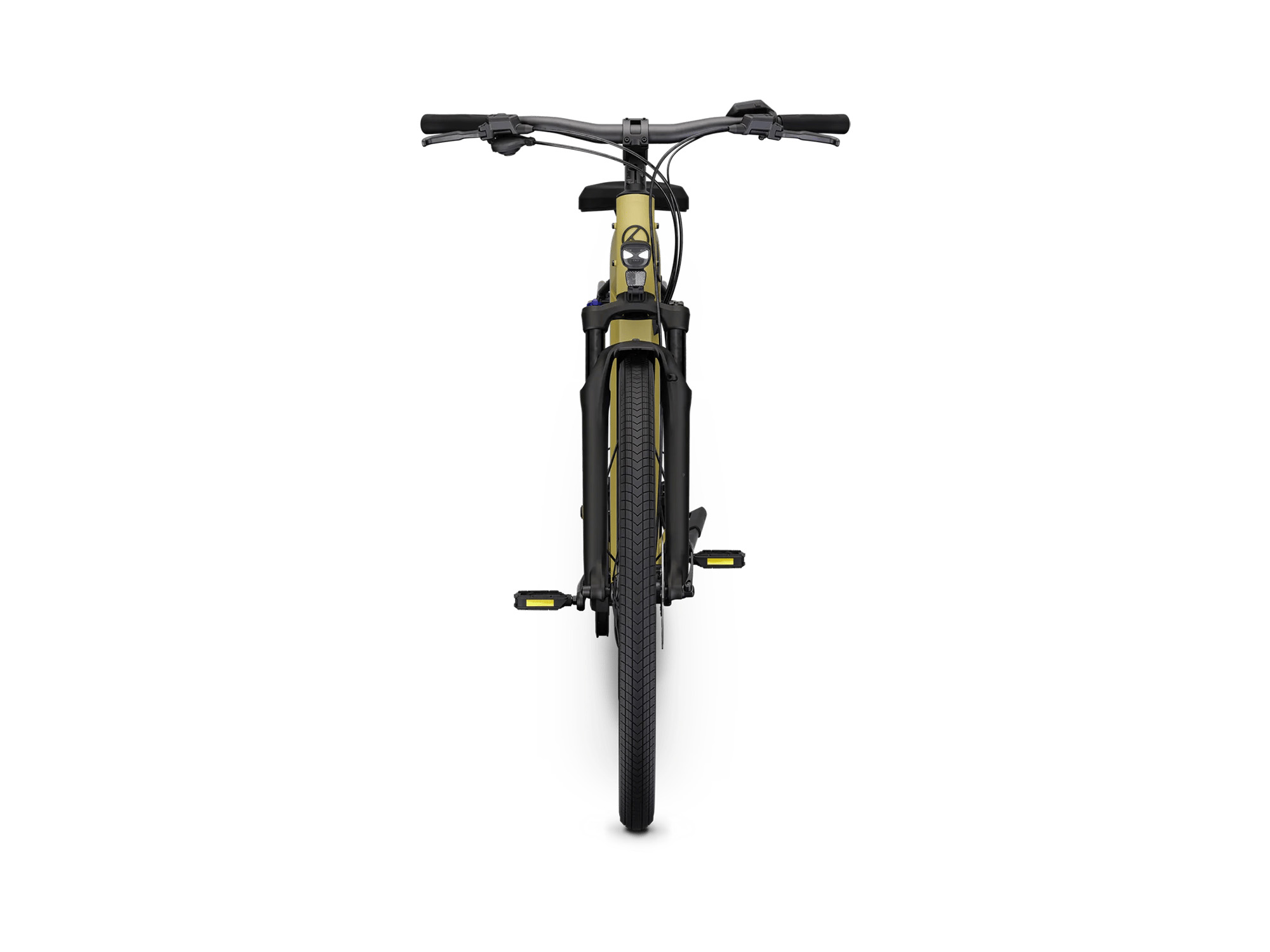 Kalkhoff IMAGE 1 ADVANCE Wave 540 Wh acaciayellow matt | 2027 – Frontansicht