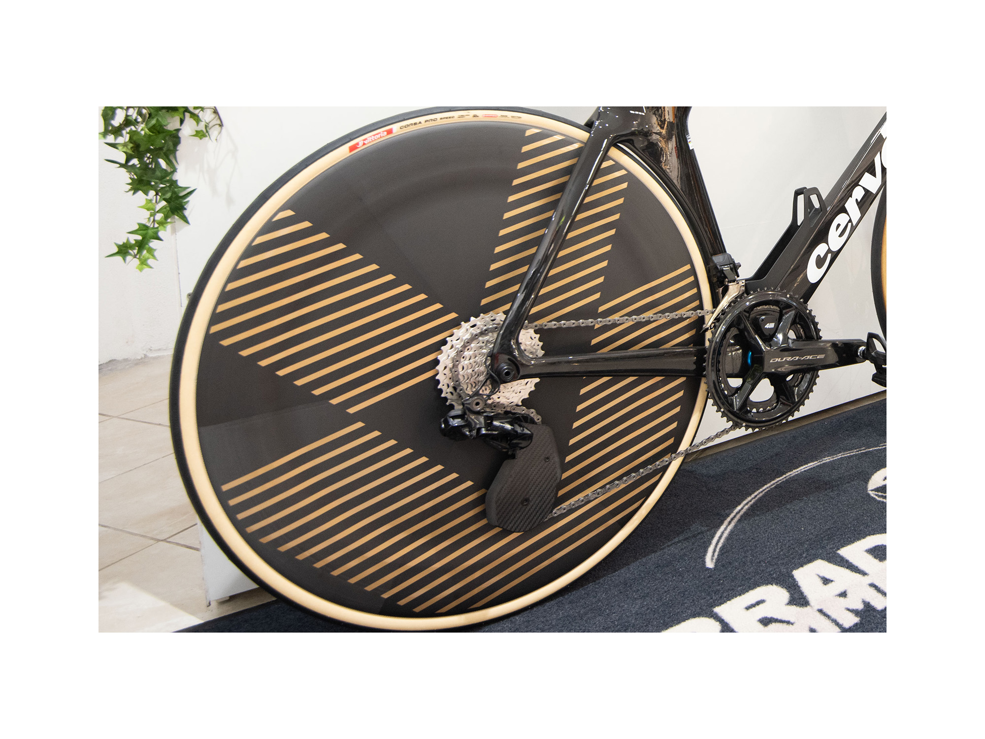 Triathlon Bike Cervélo P5 Dura Ace Di2 DISC five black | 2025