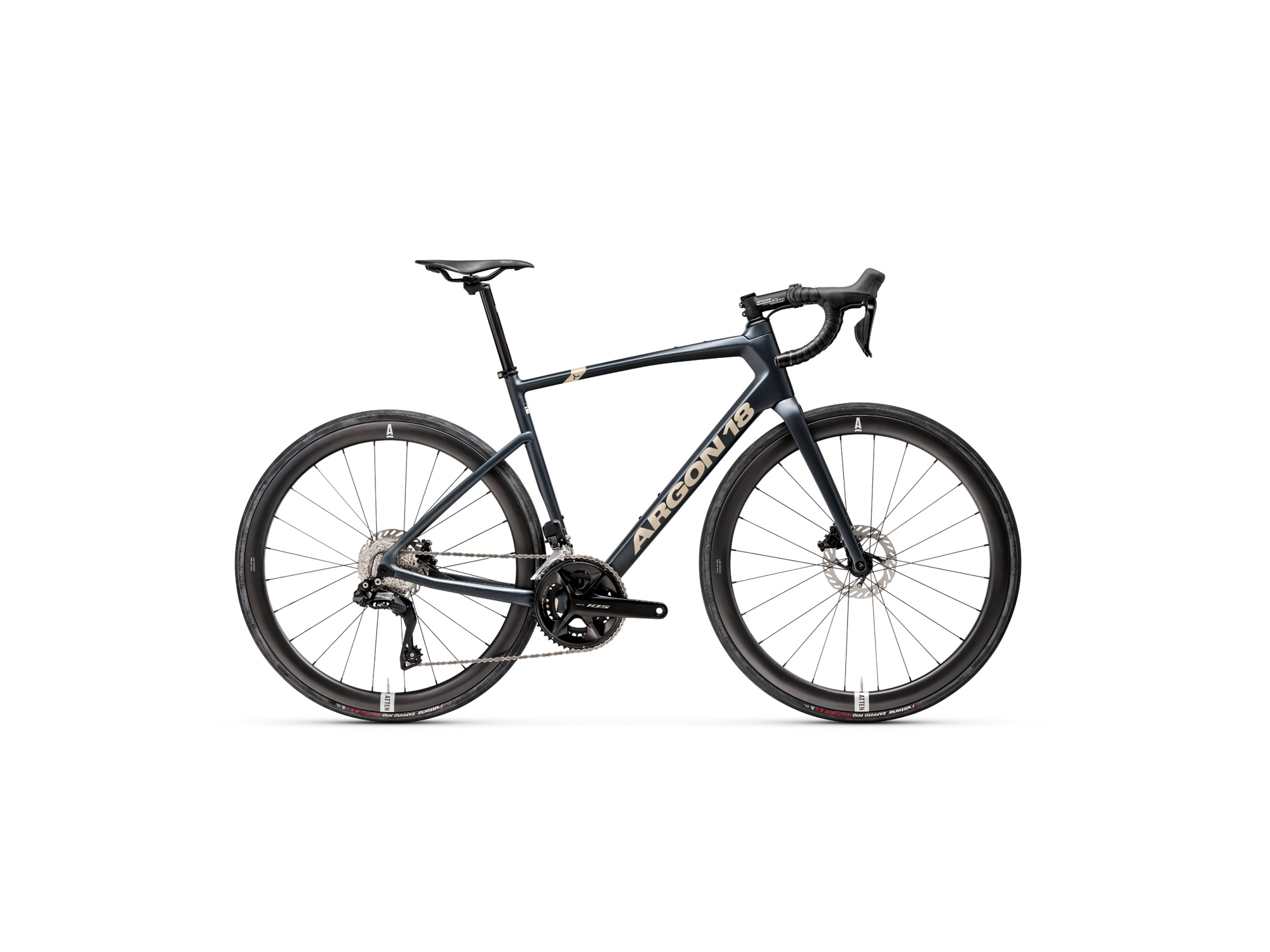 Argon 18 Equation Shimano 105 Di2 | 2026 · Matte Charcoal – Herstellerabbildung
