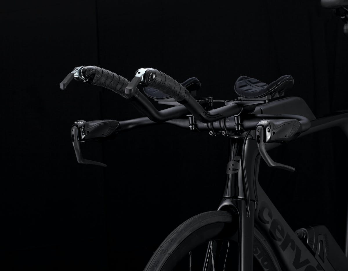 Triathlon Bike Cervelo P-Series SRAM Rival AXS Back | 2024