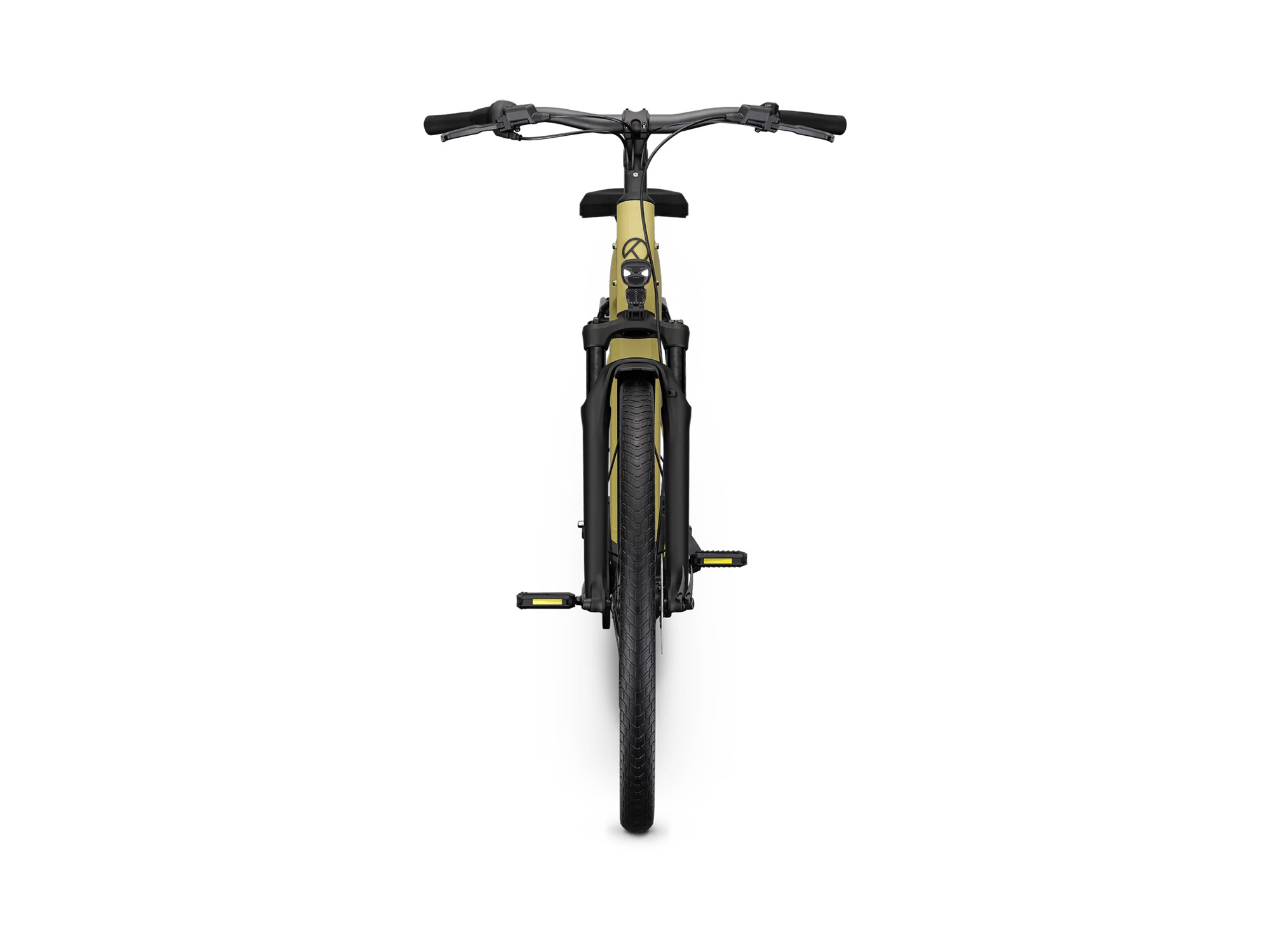Kalkhoff IMAGE L SEASON Wave 400 Wh acaciayellow matt | 2027 – Frontansicht