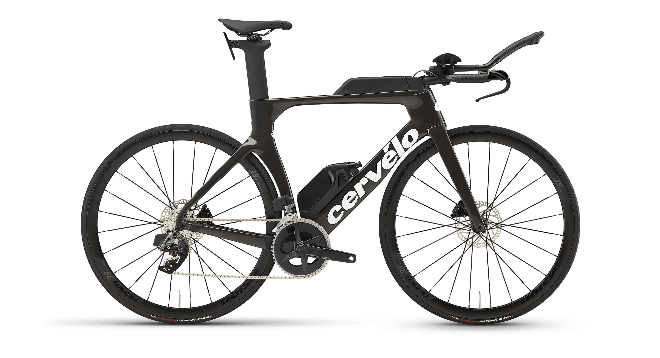 Triathlon Bike Cervelo P-Series SRAM Rival AXS Back | 2024