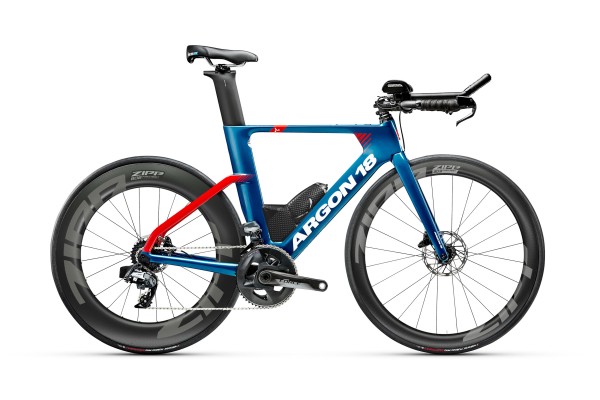 Argon 18 E-117 Tri Disc + Zipp SRAM Force eTap Blue | 2023