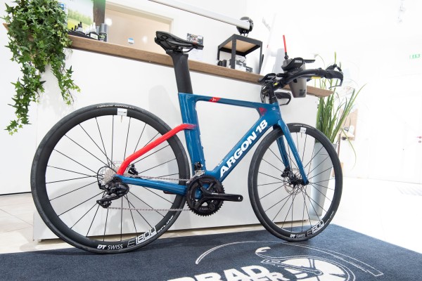 | Triathlon Bike Argon 18 E-117 Shimano 105 11 Fach - Mech - Ocean Blue | 2024