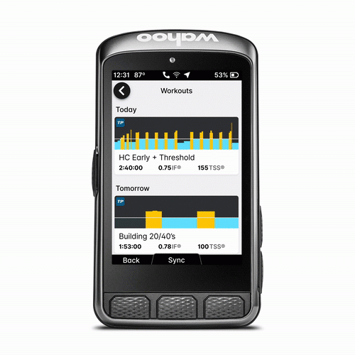 | Wahoo Elemnt ACE GPS Fahrradcomputer - schwarz