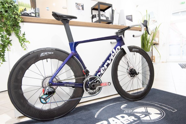 | Rennrad Cervélo S5 SRAM RED Custom SHAPHIRE/ICE RH54 | 2024